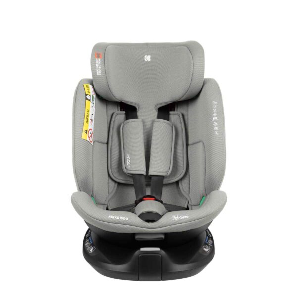 Κάθισμα Αυτοκινήτου 40-150εκ Kikka Boo i-Tour i-Size Light Grey - Image 3