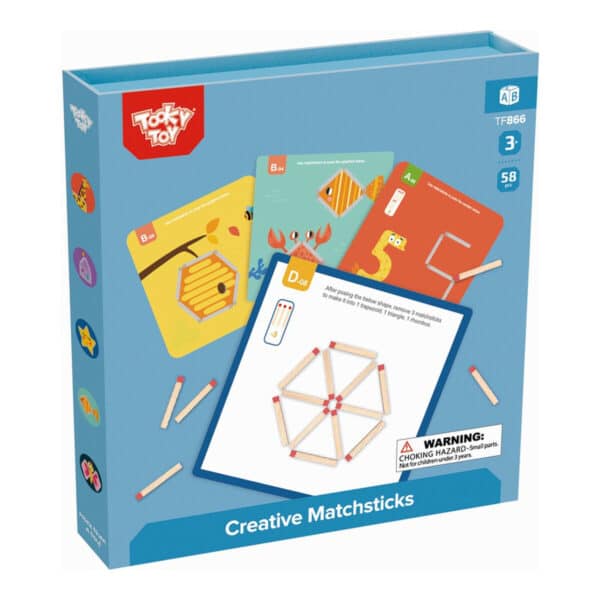 Δημιουργικό παιχνίδι Tooky Toy Creative Matchsticks TF866