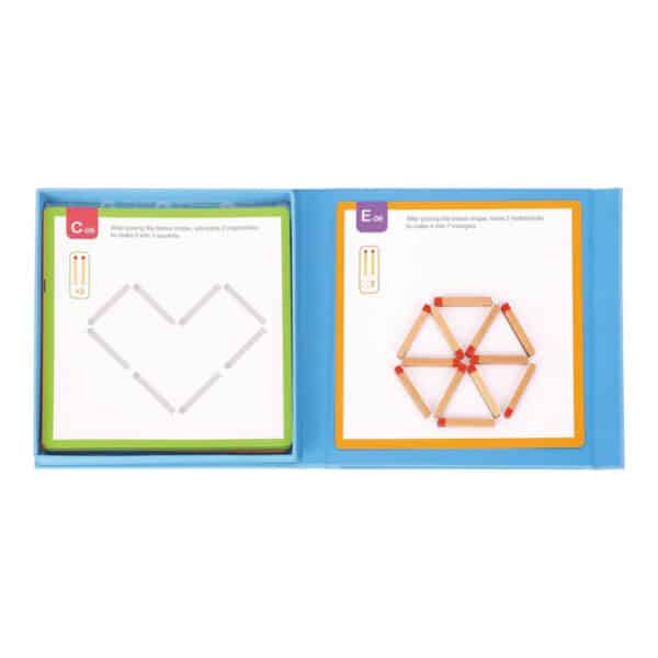 Δημιουργικό παιχνίδι Tooky Toy Creative Matchsticks TF866 - Image 2