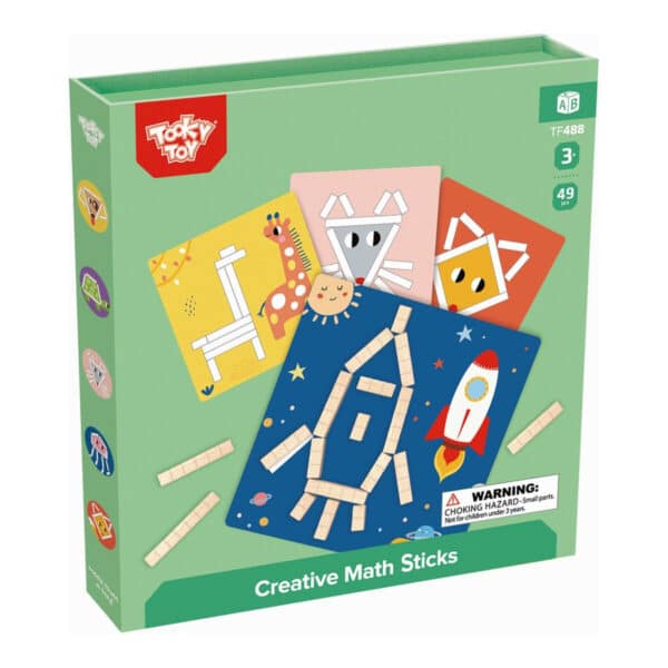 Δημιουργικό παιχνίδι Tooky Toy Creative Math Sticks TF488