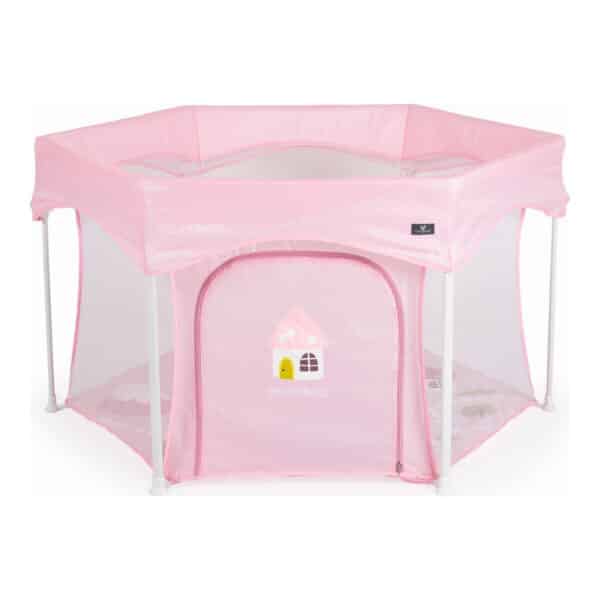Εξάγωνο Παρκοκρέβατο Cangaroo Playbox Pink