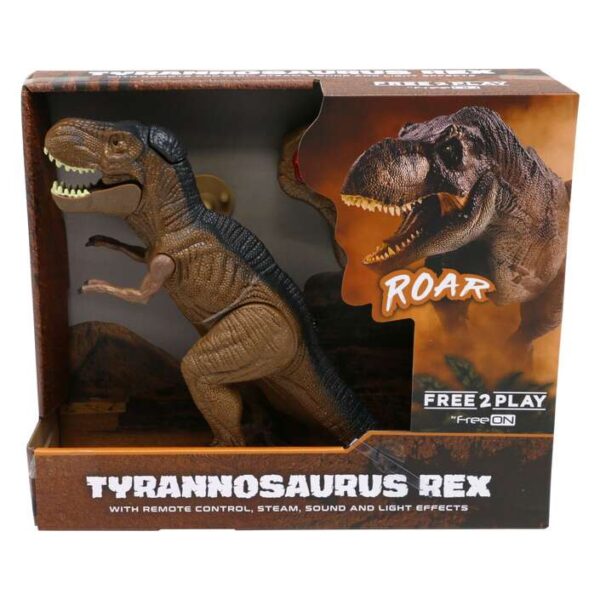 Φιγούρα Δεινόσαυρος Rex με Τηλεχειριστήριο FreeOn Free2Play