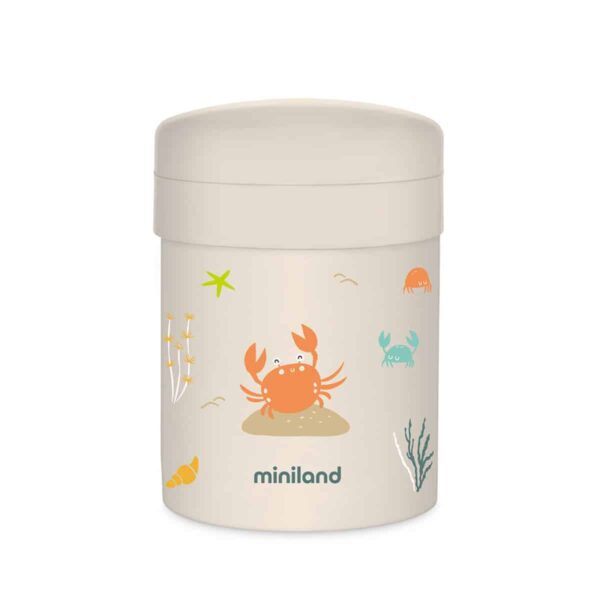 Θερμός φαγητού 700ml MiniLand Crabsy