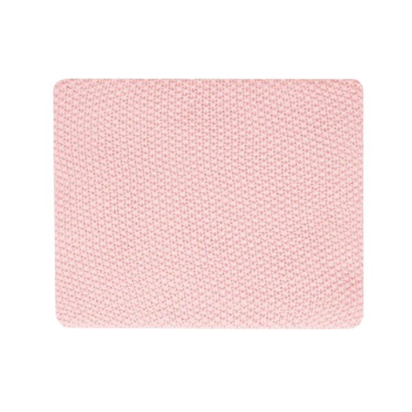 Alternative view of Πλεκτή βαμβακερή κουβέρτα 75x100εκ Kikka Boo Dream Big Pink