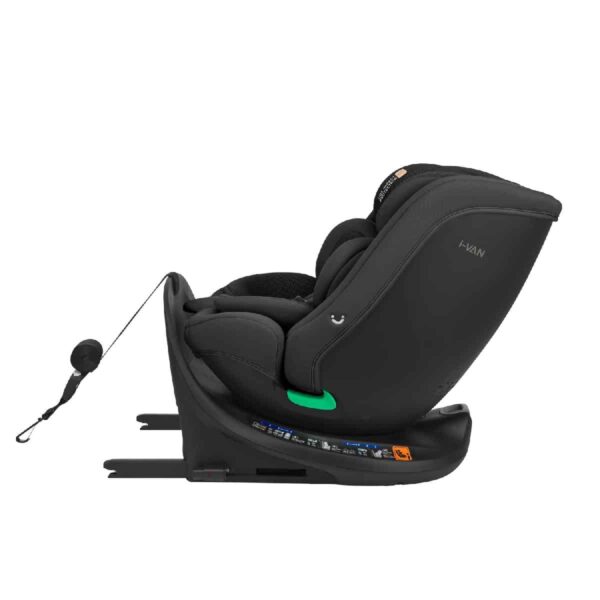 Κάθισμα Αυτοκινήτου 40-150εκ 360° Kikka Boo i-Van i-Size Black - Image 11