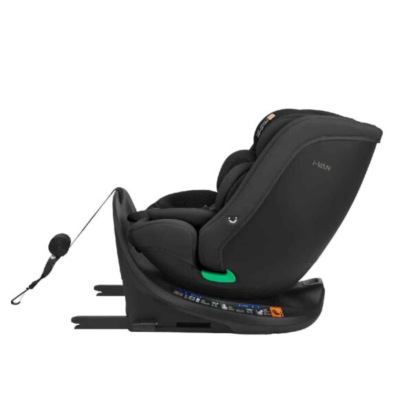 Κάθισμα Αυτοκινήτου 40-150εκ 360° Kikka Boo i-Van i-Size Black - Image 12