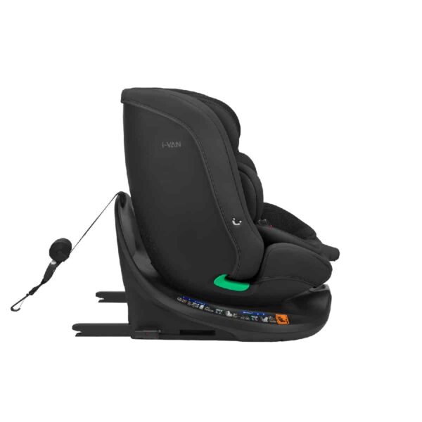 Κάθισμα Αυτοκινήτου 40-150εκ 360° Kikka Boo i-Van i-Size Black - Image 5
