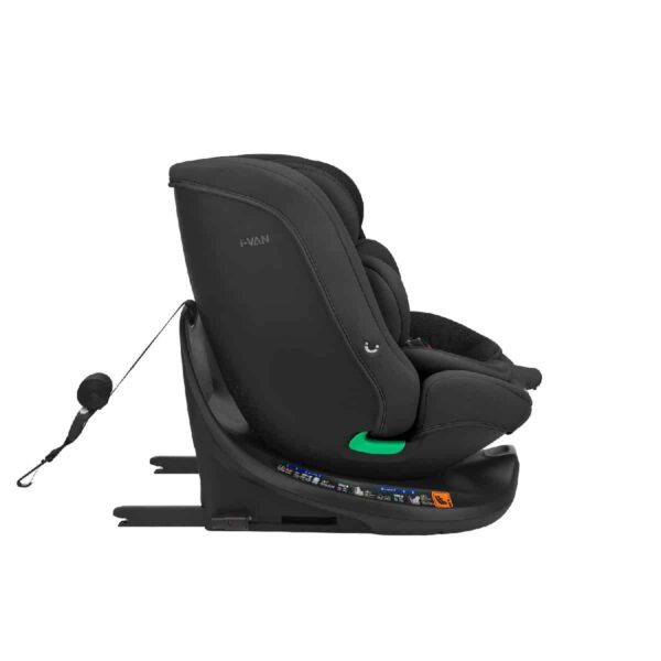 Κάθισμα Αυτοκινήτου 40-150εκ 360° Kikka Boo i-Van i-Size Black - Image 7