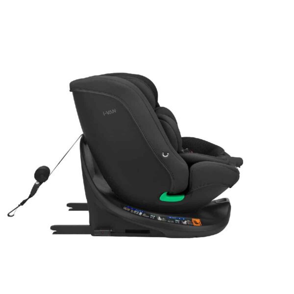 Κάθισμα Αυτοκινήτου 40-150εκ 360° Kikka Boo i-Van i-Size Black - Image 8