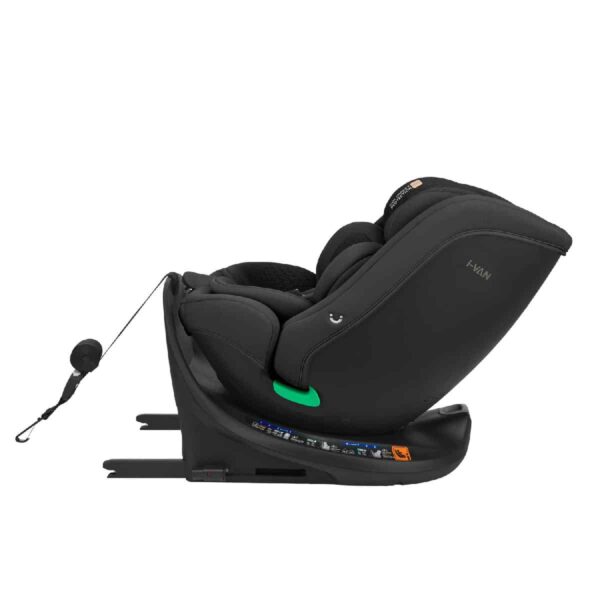 Κάθισμα Αυτοκινήτου 40-150εκ 360° Kikka Boo i-Van i-Size Black - Image 9