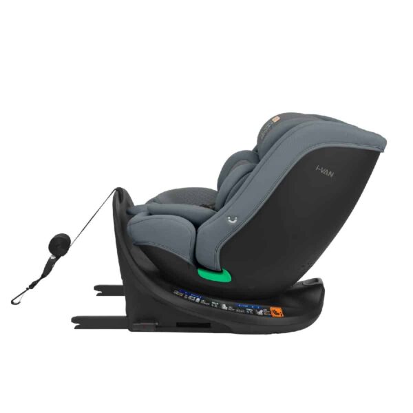 Κάθισμα Αυτοκινήτου 40-150εκ 360° Kikka Boo i-Van i-Size Dark Grey - Image 11