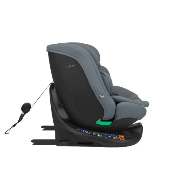 Κάθισμα Αυτοκινήτου 40-150εκ 360° Kikka Boo i-Van i-Size Dark Grey - Image 7