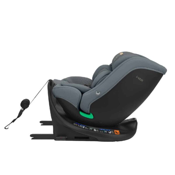 Κάθισμα Αυτοκινήτου 40-150εκ 360° Kikka Boo i-Van i-Size Dark Grey - Image 9