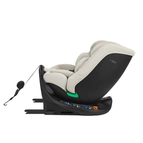 Κάθισμα Αυτοκινήτου 40-150εκ 360° Kikka Boo i-Van i-Size Light Grey - Image 10
