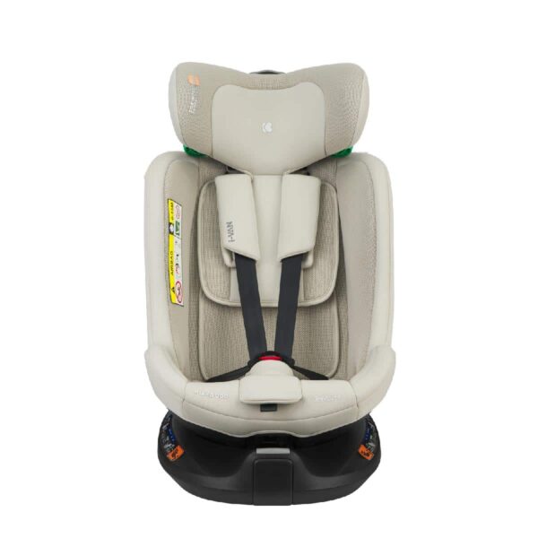 Κάθισμα Αυτοκινήτου 40-150εκ 360° Kikka Boo i-Van i-Size Light Grey - Image 3