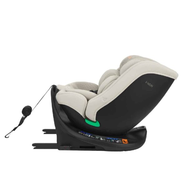 Κάθισμα Αυτοκινήτου 40-150εκ 360° Kikka Boo i-Van i-Size Light Grey - Image 9