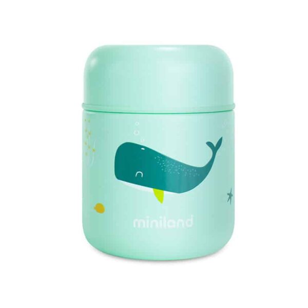 Θερμός φαγητού 280ml MiniLand Mini Ocean Whale