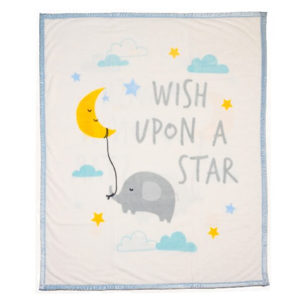 Κουβέρτα βελουτέ 110x140εκ ABO Wish upon a star