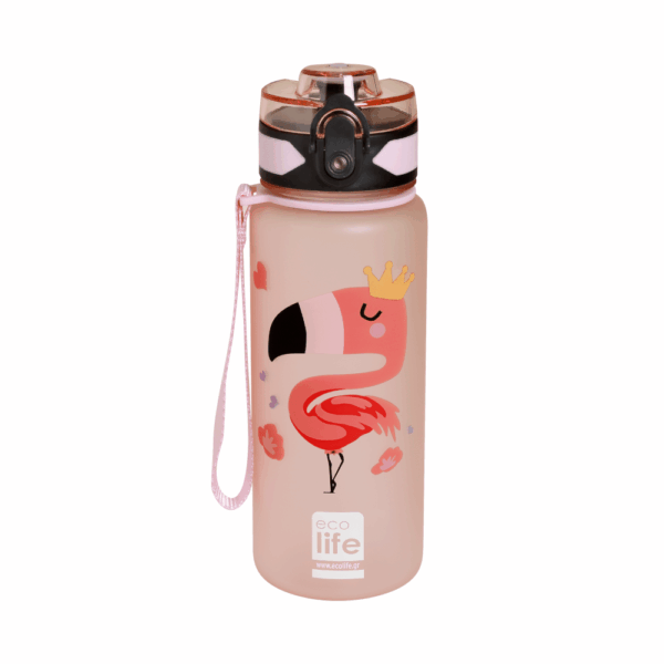 Παγούρι 500ml Ecolife Tritan Bottle Flamingo