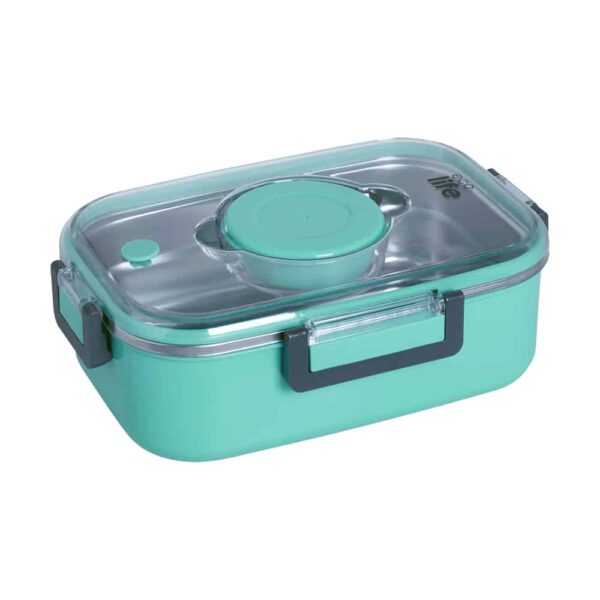 Ορθογώνιο Φαγητοδοχείο 850ml Ecolife Μπλε