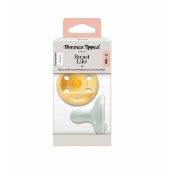 Tommee Tippee Πιπίλα Σιλικόνης 0-6Μ 2τμχ 433627