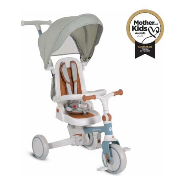 Τρίκυκλο Ποδηλατάκι Αναδιπλούμενο 4 σε 1 BYOX Compacto Blue
