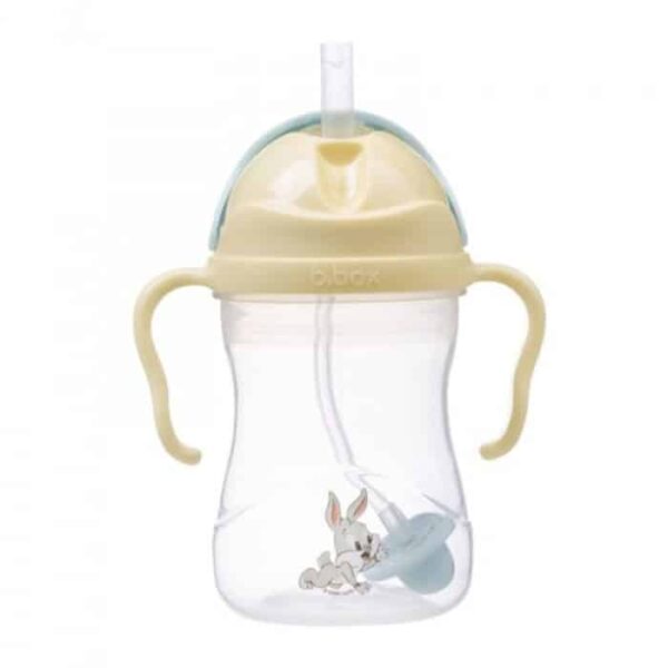 Εκπαιδευτικό Ποτηράκι 240ml με καλαμάκι 6M+ B.Box Sippy Cup Looney Tunes