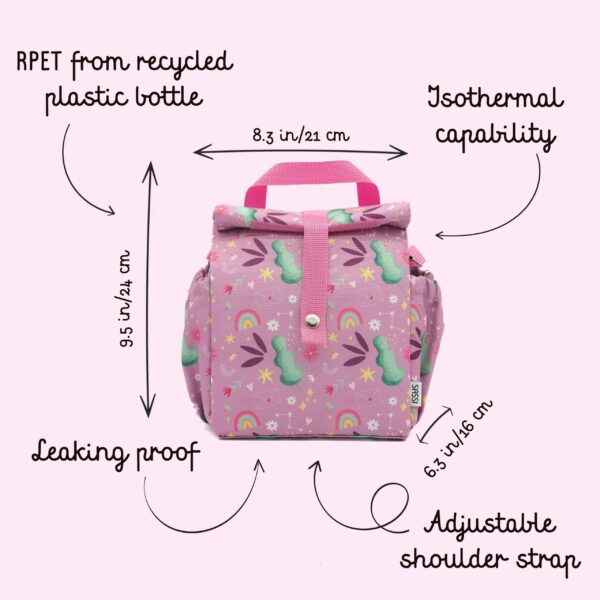 Τσάντα φαγητού Lunch bag Sassi Sparkly The Unicorn