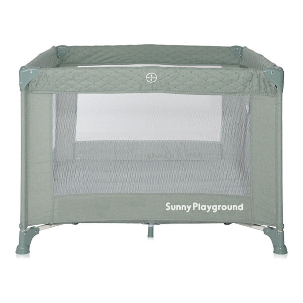 Τετράγωνο Παρκοκρέβατο Lorelli Sunny Playground Fog Green - Image 3
