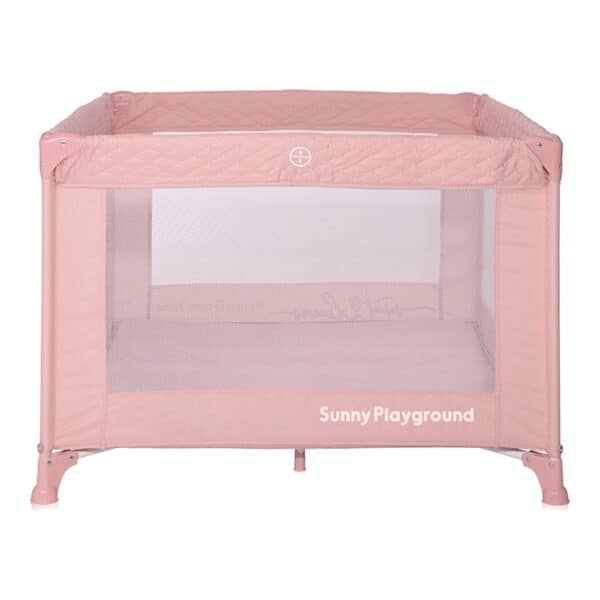 Τετράγωνο Παρκοκρέβατο Lorelli Sunny Playground Mellow Rose - Image 3