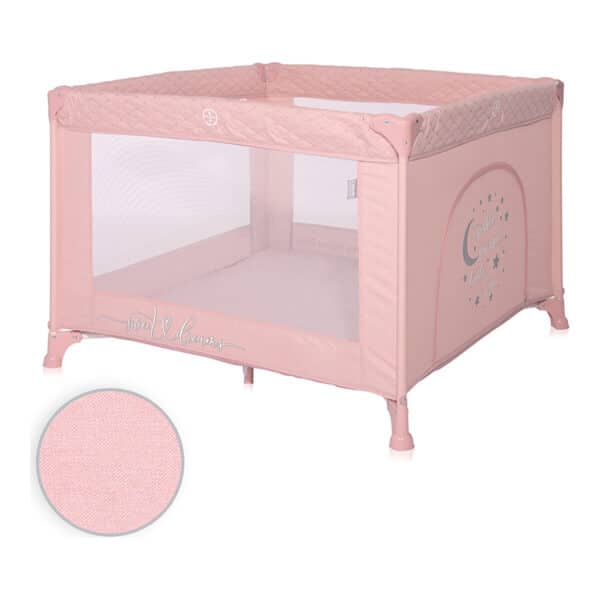 Τετράγωνο Παρκοκρέβατο Lorelli Sunny Playground Mellow Rose