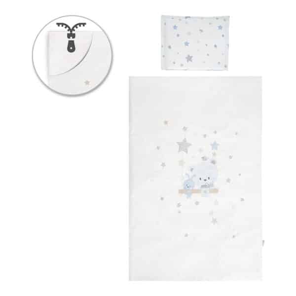Σετ προίκας μωρού 5τμχ Lorelli Cosy Bear With Swing Blue