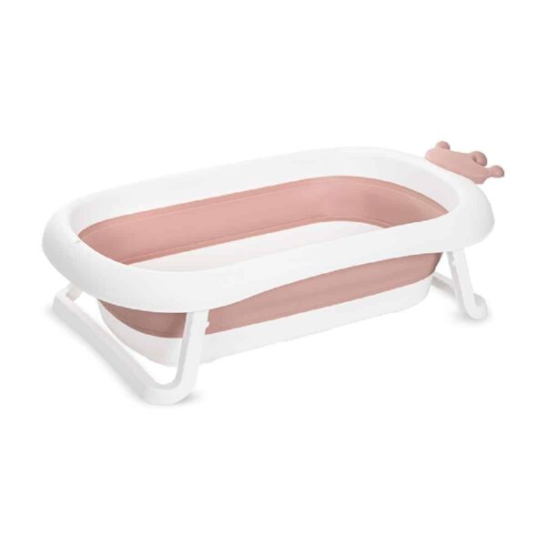 Πτυσσόμενη βρεφική μπανιέρα με τάπα 83εκ Lorelli Royal Nordic Pink