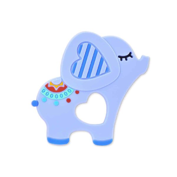 Μασητικό Οδοντοφυΐας Σιλικόνης Lorelli Elephant Lucky Blue