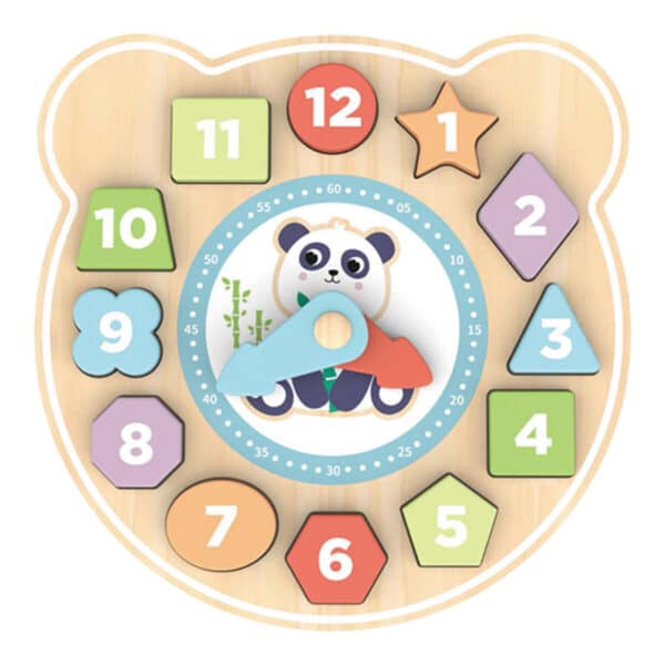 Ξύλινο Παζλ Hi Pando Clock Puzzle HP078
