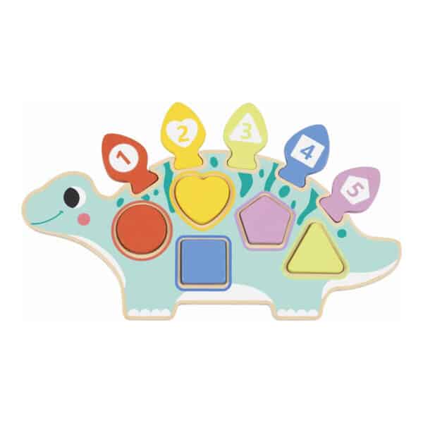 Ξύλινο Παζλ Hi Pando Dinosaur Puzzle HP066