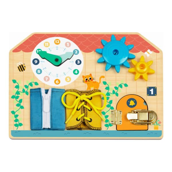 Ξύλινος Πίνακας Δραστηριοτήτων Hi Pando Busy board HP003