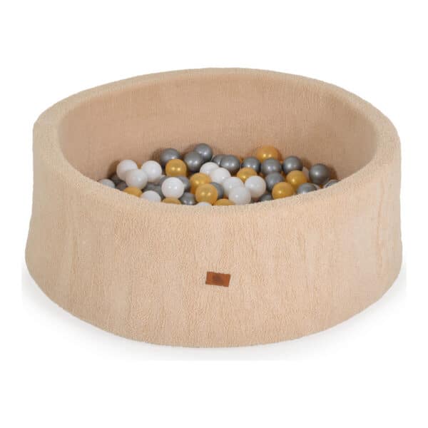 Αναδιπλούμενη Πισίνα με 200 μπάλες(5.5εκ) Moni Toys Beige