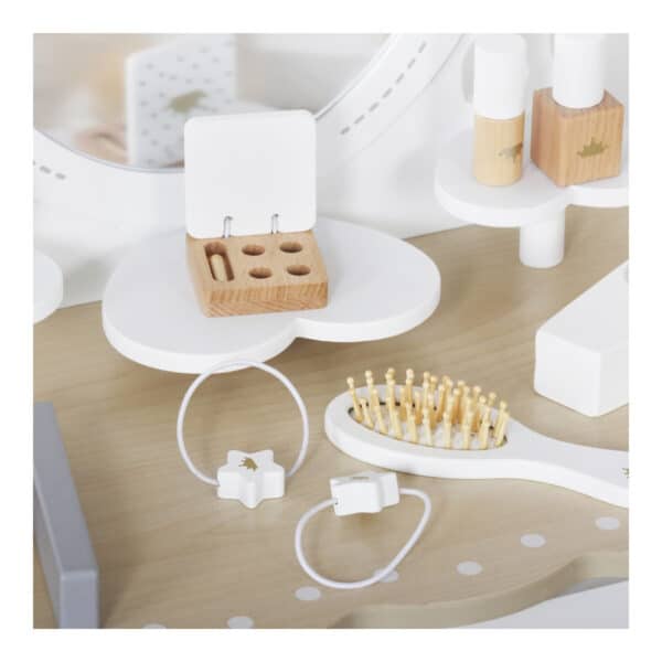 Alternative view of Ξύλινη Παιδική Τουαλέτα Ομορφιάς Moni Toys Princess’s Mirror W08H206
