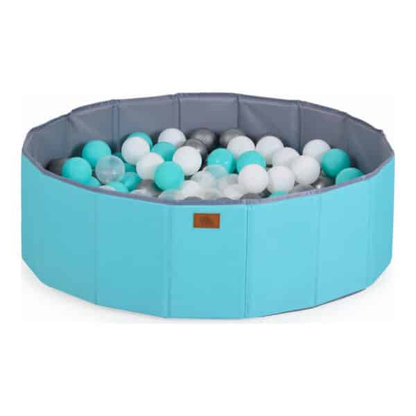 Αναδιπλούμενη Πισίνα με 90 μπάλες(7εκ) Moni Toys Melo Mint