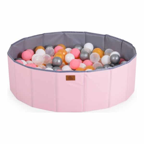 Αναδιπλούμενη Πισίνα με 90 μπάλες(7εκ) Moni Toys Melo Pink
