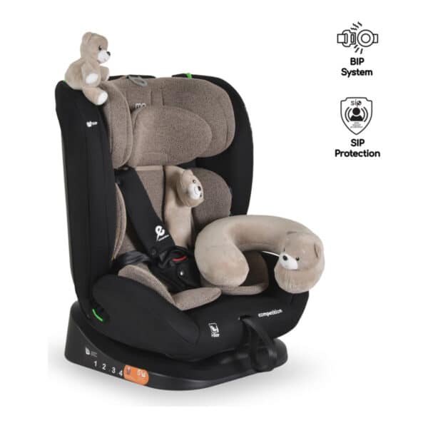 Κάθισμα Αυτοκινήτου 40-150cm i-Size Moni Competition Cool Beige