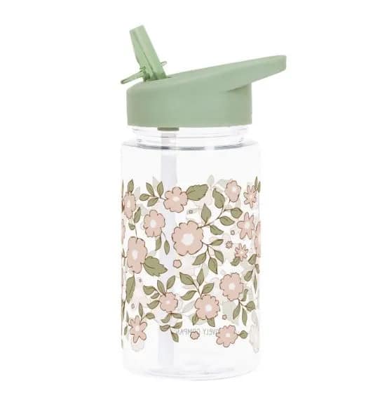 Παιδικό Παγούρι από Tritan 450ml A Little Lovely Company Blossoms Sage