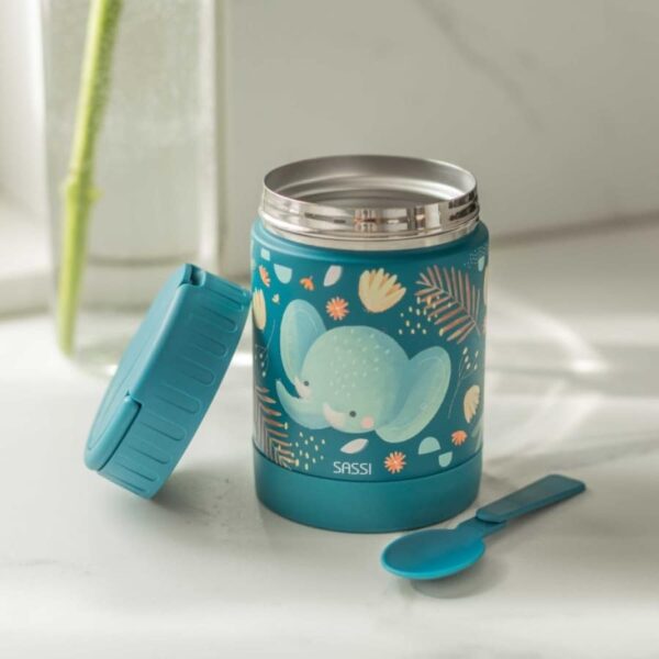 Θερμός Φαγητού 350ml Sassi Chewy the Elephant