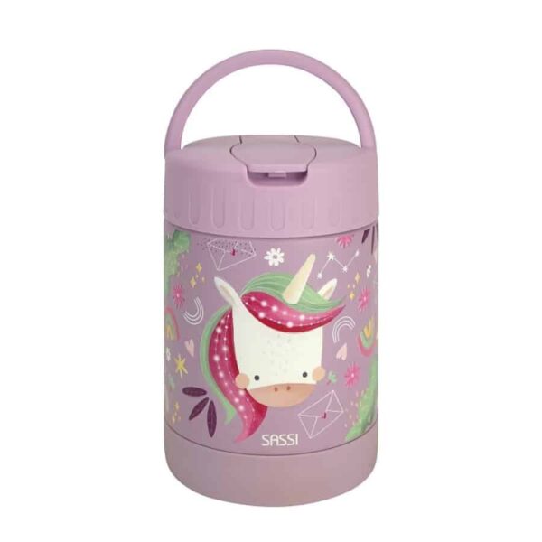 Θερμός Φαγητού 350ml Sassi Sparkly the Unicorn