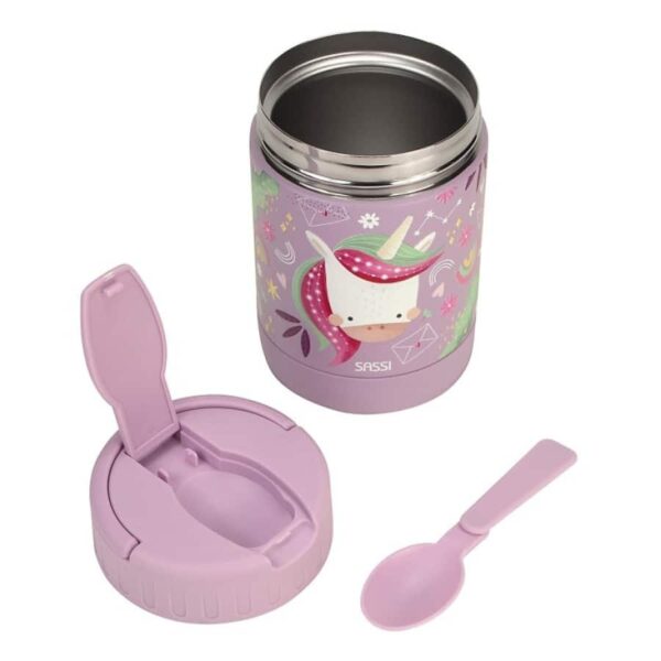 Θερμός Φαγητού 350ml Sassi Sparkly the Unicorn