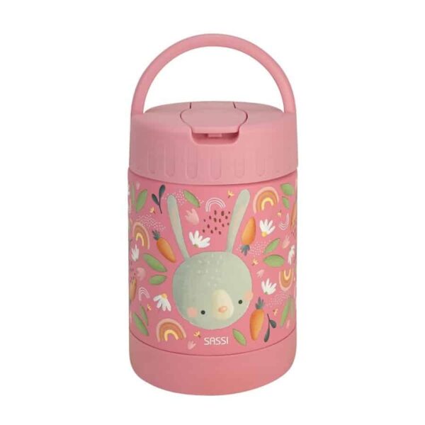 Θερμός Φαγητού 350ml Sassi Fluffy the Bunny