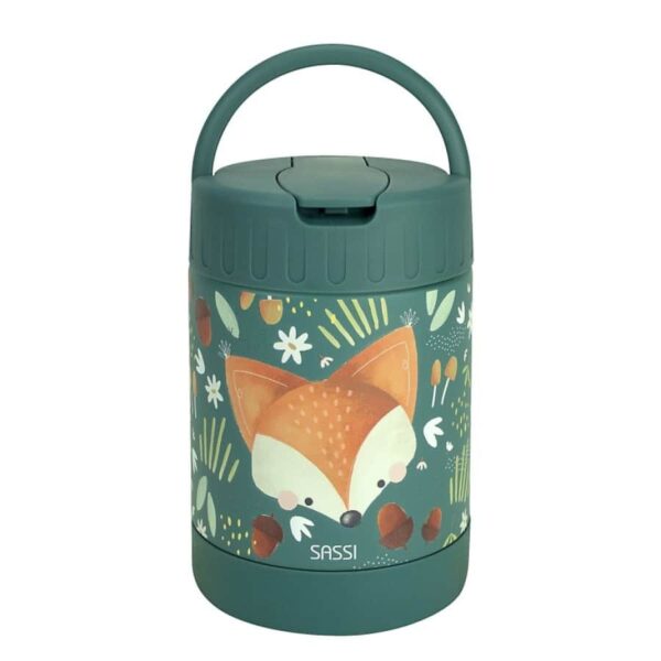 Θερμός Φαγητού 350ml Sassi Crunchy the Fox