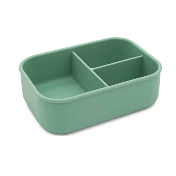 Φαγητοδοχείο σιλικόνης LFGB με χωρίσματα 650ml Sassi Munchy The Bear