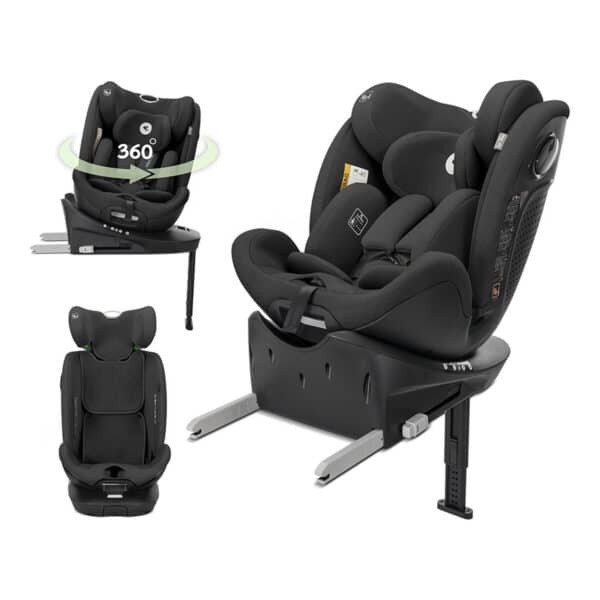 Κάθισμα Αυτοκινήτου 40-150cm I-size Isofix 360° Lorelli Perseus Black